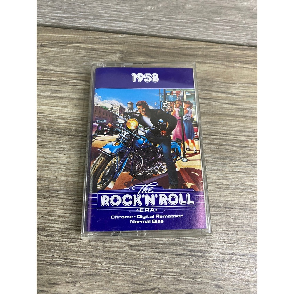 Time Life The Rock N Roll Era 1958 Cassette Tape Chrome Digital Remaster 4RNR-05